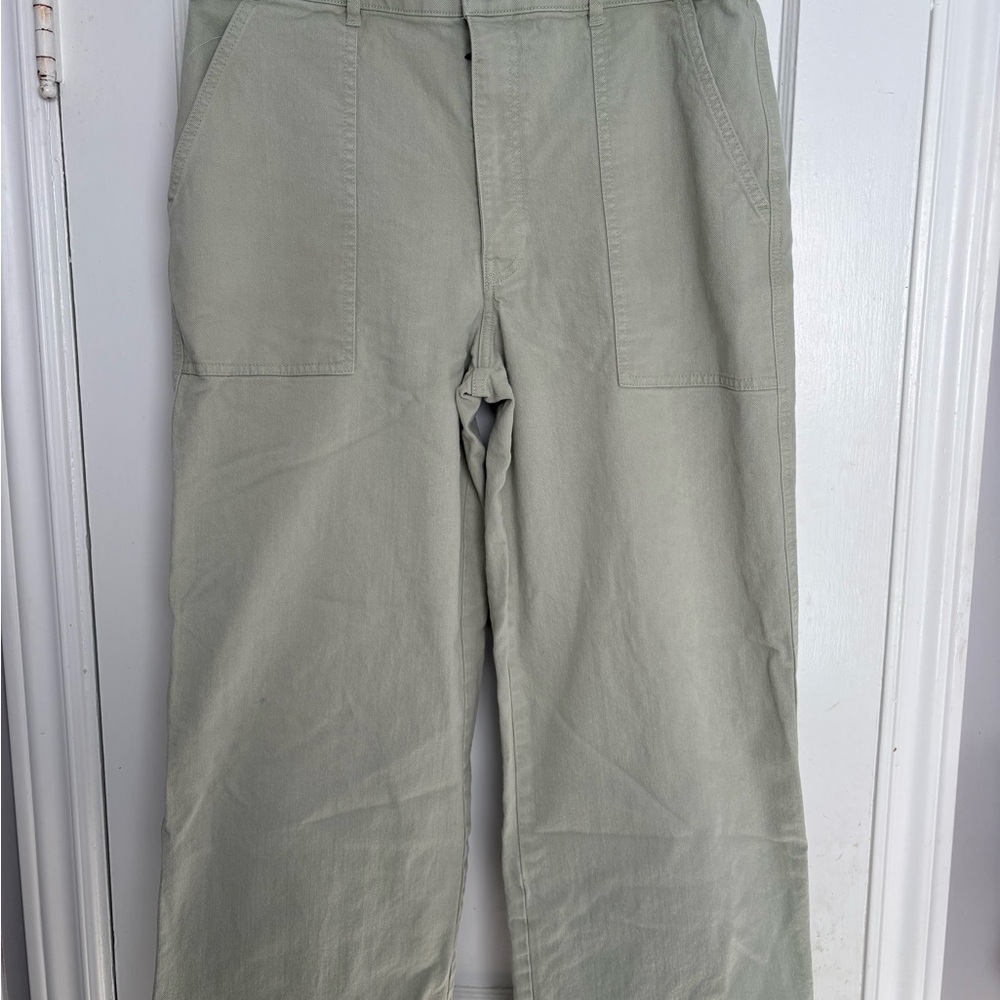 Club Monaco Sage Green Utility Pants